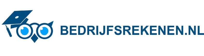 logo met kop van een uil, bril, snavel en academic cap in de kleur blauw.